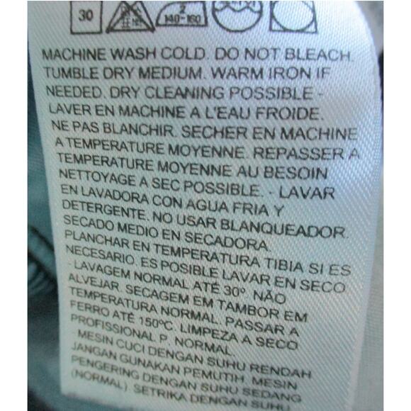 Levi's Women's 505 Straight Leg Mid Rise Dark Wash Blue Jeans Size 10 - Picture 11 of 11